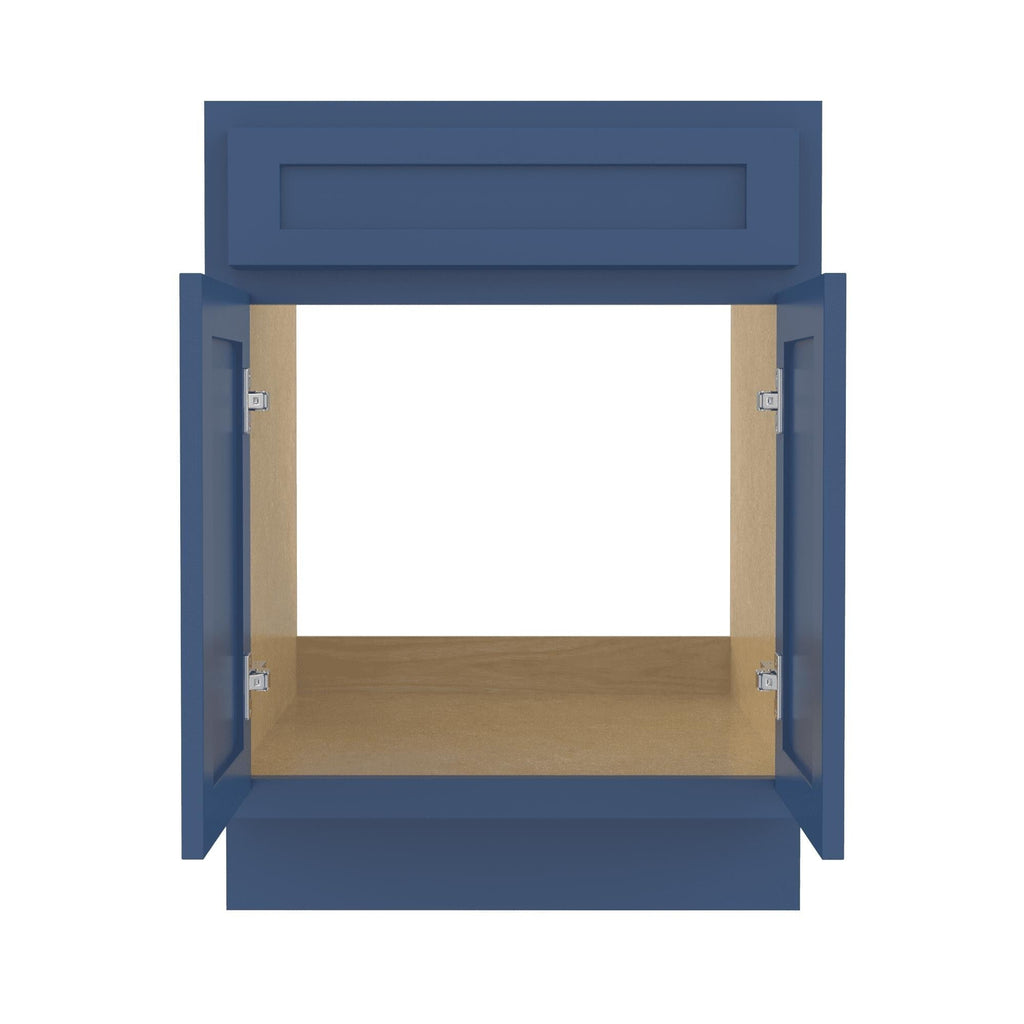 Vanity Art 24-inch Solid Wood Single Sink Bathroom Vanity Cabinet