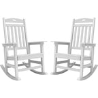 WINSOON All Weather Outdoor Rocking Chair, Set of 2