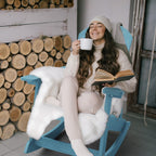 WINSOON All Weather Outdoor Rocking Chair, Set of 2