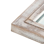 Window Mirror Arched Wood Mirror 71'' L*31'' W