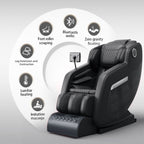 Zero Gravity Massage Recliner Chair with Full Body Massage, Heating, and Built-in Bluetooth Audio