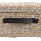 happimess Hyacinth/Wood Underbed Storage Bin with Wheels & Handles